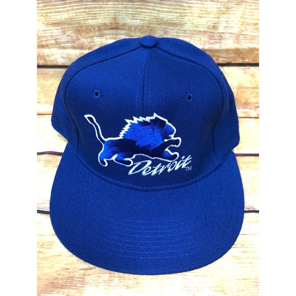 New Era | Accessories | Nos Vintage Detroit Lions New Era Pro Model ...